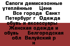 Сапоги демисезонные утеплённые  › Цена ­ 1 000 - Все города, Санкт-Петербург г. Одежда, обувь и аксессуары » Женская одежда и обувь   . Белгородская обл.,Валуйский р-н